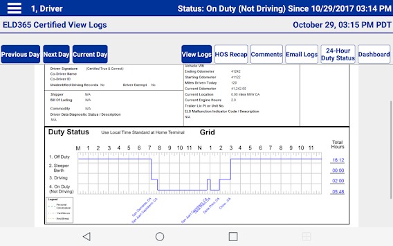 ELD365 Electronic Logbook APK Download For Free